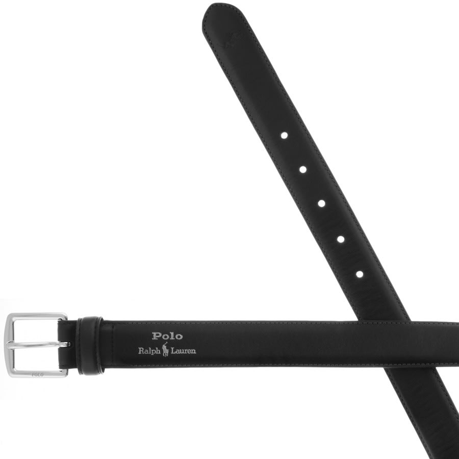 Alternative Image for ProductRalph Lauren Leather Belt Black2